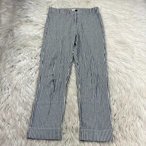 John Galt Brandy Melville Junior's OS Striped Cropped Straight Leg Pants